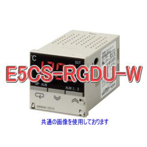 取寄 オムロン(OMRON) E5CS-RGDU-W 電子電子温度調節器 サーミスタタイプ AC/DC24V (リレー出力) NN