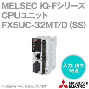 三菱電機 FX5UC-32MT/D CPUユニット (入力点数 16点) (出力点数 16点) NN