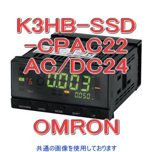 取寄 オムロン(OMRON) K3HB-SSD-CPAC22 AC/DC24 高速応答デジタルパネルメータ コネクタ8点タイプ (リレー接点出力) (HH・H・L・LL:各1a/PASS 1a) NN｜angelhamshopjapan