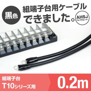 T10用 黒色 0.2m 端子台接続ケーブル (KIV 5.5sq 丸型圧着端子 5.5−S4) TV｜angelhamshopjapan