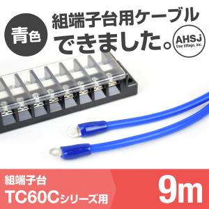 TC60C用 青色 9m 端子台接続ケーブル (KIV 14sq 丸型圧着端子 R14-5) TV｜angelhamshopjapan