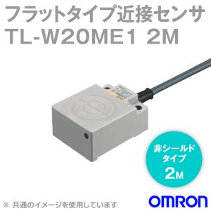 オムロン（OMRON） TL-W3MC2 2M フラットタイプ近接センサー (直流3線