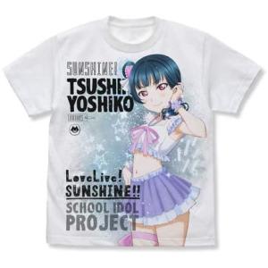 ラブライブ!サンシャイン!! 津島善子 フルグラフィックTシャツ パジャマVer. ホワイト Lサイズ｜angelharvest