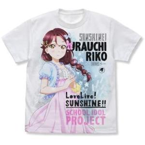 ラブライブ!サンシャイン!! 桜内梨子 フルグラフィックTシャツ パジャマVer. ホワイト Sサイズ｜angelharvest