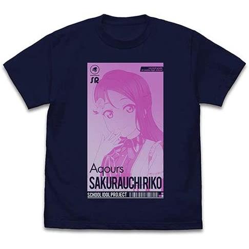 ラブライブ! サンシャイン!! 桜内梨子 Tシャツ ALL STARS Ver. NAVY Mサイズ