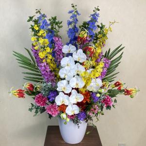 演壇花 花瓶花 光触媒 造花 フラワーアレンジ8...の商品画像