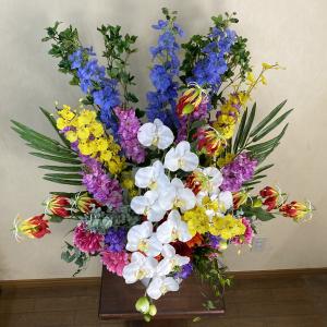演壇花 花瓶花 光触媒 造花 フラワーアレンジ...の詳細画像1