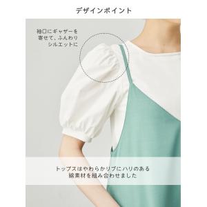マタニティ ワンピース 半袖 授乳服 ローズマ...の詳細画像5