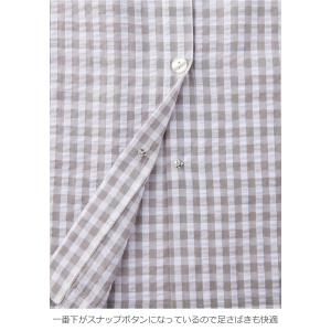 マタニティ パジャマ 半袖 前開き 綿100%...の詳細画像3