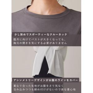 マタニティ トップス カットソー 長袖 授乳服...の詳細画像5