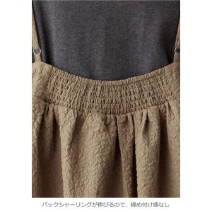 マタニティ ワンピース 前開き 長袖 ふくれジ...の詳細画像2