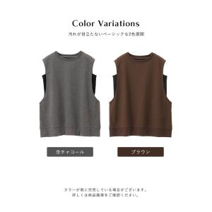 マタニティ トップス ノースリーブ 授乳服 綿...の詳細画像2