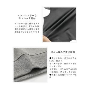 マタニティ トップス ノースリーブ 授乳服 綿...の詳細画像5