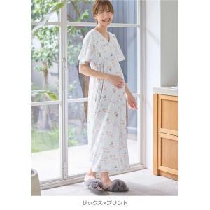 マタニティ パジャマ 半袖 2wayオール 授...の詳細画像2