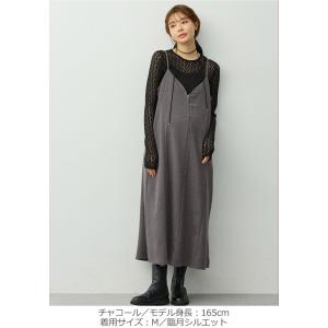 マタニティウェア セット キャミワンピース 産...の詳細画像2