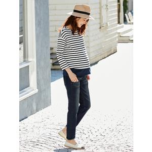 マタニティ パンツ P・パンツ ボーイフレンド...の詳細画像5