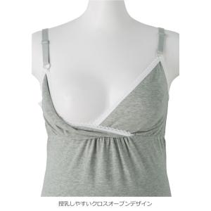 授乳キャミ 授乳キャミソール エンジェリーベ ...の詳細画像5