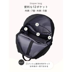マザーズリュック マザーズバッグ リュック 大...の詳細画像5
