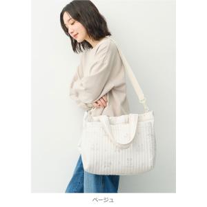 マザーズバッグ ショルダー 2way モンポケ...の詳細画像1