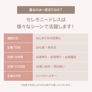 セレモニードレス 新生児 退院着 女の子 ベビ...の詳細画像4