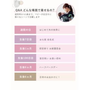 セレモニードレス 退院着 女の子 ベビー服 新...の詳細画像2