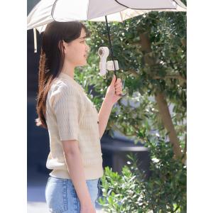 ハンディファン専用クリップ 傘 自転車 ベビー...の詳細画像1