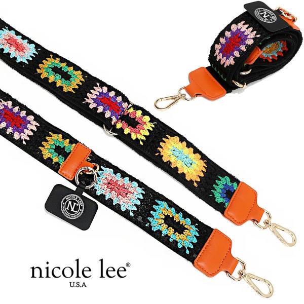 数量限定 NICOLE LEE ニコールリー SHD7821 カリクロシェ 多用途携帯ストラップ シ...