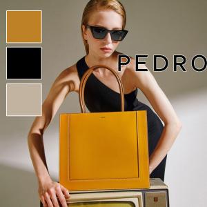 保証付 返品OK 日本　正規品 2024 日本未入荷ブランド PEDRO ペドロ PW2-45060016 ユニセックス Market Tote シンプル マーケット 上品 A4 トートバッグ｜angelina