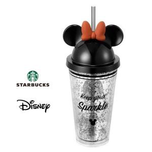 2026 保証付 返品OK 海外限定 Starbucks × Disney オータムディズニージョイフルコールドカップ ミッキー ミニー スターバックス ストロー タンブラー