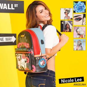 数量限定 NICOLE LEE ニコールリー USB12769L レディース 大きめ リュック バックパック キャリーオン 春夏秋冬 ビーガンレザー ヴィーガン｜angelina