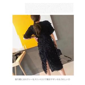 レディース ワンピース ドレス パーティ お呼...の詳細画像2