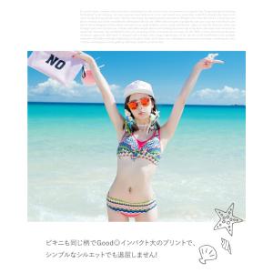 水着 レディース バンドゥ ボヘミアン タンキ...の詳細画像2