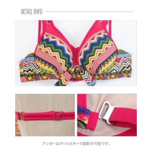 水着 レディース バンドゥ ボヘミアン タンキ...の詳細画像5
