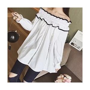 レディース トップス オフショル ガーリー フェミニン カジュアル