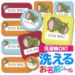 お名前シール 布用 おなまえシール ノンアイロン...の商品画像