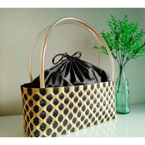 ふた付きバッグ 革ショルダー 紙バンドキット エコ クラフトバンド