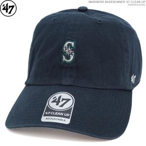 クーポン配布中/ 47 キャップ マリナーズ Marinersフォーティーセブン ストラップバック MARINERS BASERUNNER '47 CLEAN UP｜angelitta