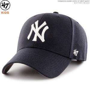 47 キャップ ヤンキース Yankees キッズ用 フォーティーセブン 子供用キャップ YANKEES HOME KIDS '47 MVP NAVY/｜angelitta