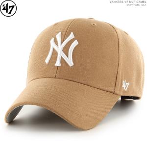 クーポン配布/ ヤンキース キャップ 47キャップ ストラップバック YANKEES '47 MVP CAMEL｜angelitta