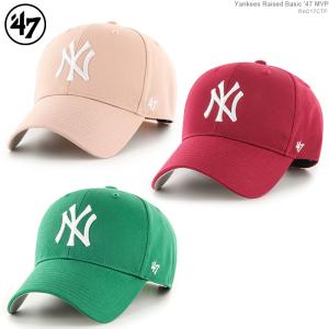 クーポン配布中/ 47キャップ Yankees ヤンキース ストラップバック Yankees Raised Basic '47 MVP｜angelitta