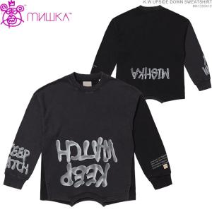 クーポン配布中/ MISHKA ミシカ トレーナー mishka クルーネック スウェット K.W UPSIDE DOWN SWEATSHIRT/｜angelitta