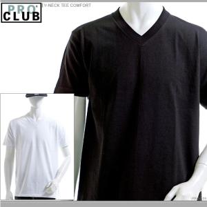 PRO CLUB Tシャツ プロクラブ 半袖Tシャツ V-NECK TEE COMFORT