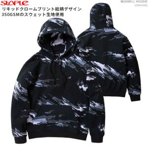 クーポン配布/ STAPLE パーカー 送料無料 ストリート メンズ ステイプル プルオーバー MAXWELL HOODIE｜angelitta