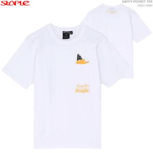 クーポン配布/ STAPLE Tシャツ ステイプル 半袖Tシャツ DAFFY POCKET TEE ルーニー LOONEY/｜angelitta