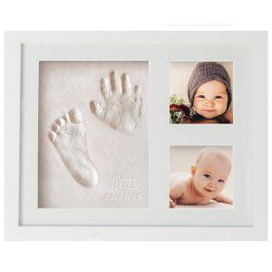 赤ちゃん 手形 足型 フォトフレーム 写真立て ベビープリント