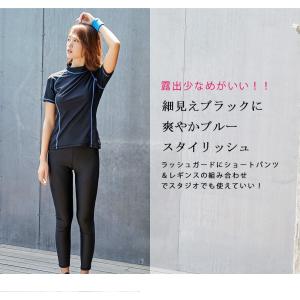 フィットネス 水着 レディース ママ ぽっちゃ...の詳細画像2