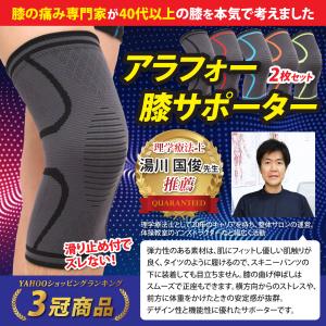 膝サポーター 2枚セット スポーツ 大きいサイ...の詳細画像1