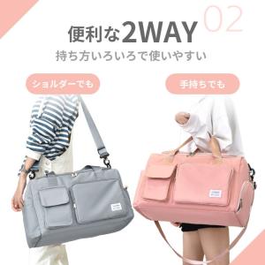 ボストンバッグ レディース メンズ 修学旅行 ...の詳細画像3