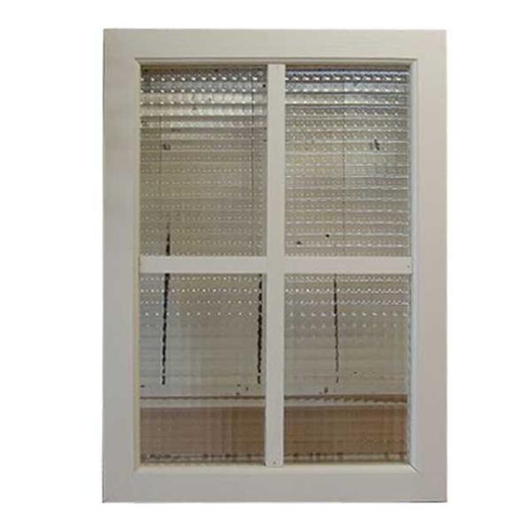 FIX窓 木製 ひのき 採光窓 飾り窓 アンティークホワイト チェッカーガラスの室内窓 フィックス窓...