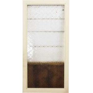 ガラスフレーム 木製 ひのき フローラガラスフレーム 40×2×80cm 片面仕様 北欧 アンティークホワイト 受注製作｜angelsdust
